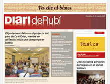 Tablet Screenshot of diariderubi.com